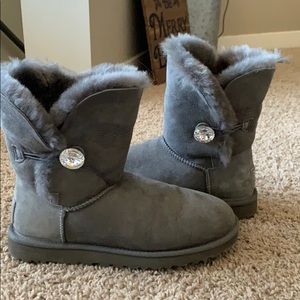 Grey UGG boots